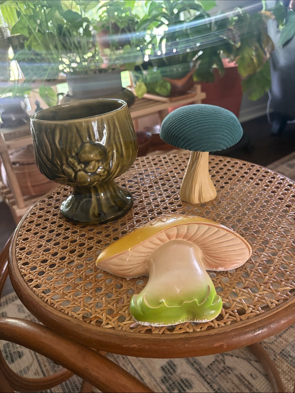 Mushroom decor collection.